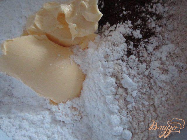 Фото приготовление рецепта: Шоколадный тарт с кремом из маскарпоне шаг №1