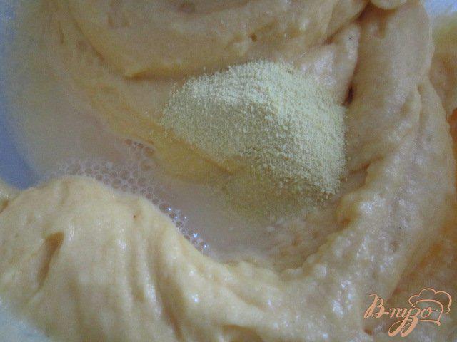 Фото приготовление рецепта: Лимонно-маковые оладушки шаг №4