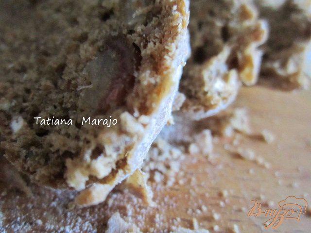 Фото приготовление рецепта: Ржаной хлеб с овсом и финиками шаг №4