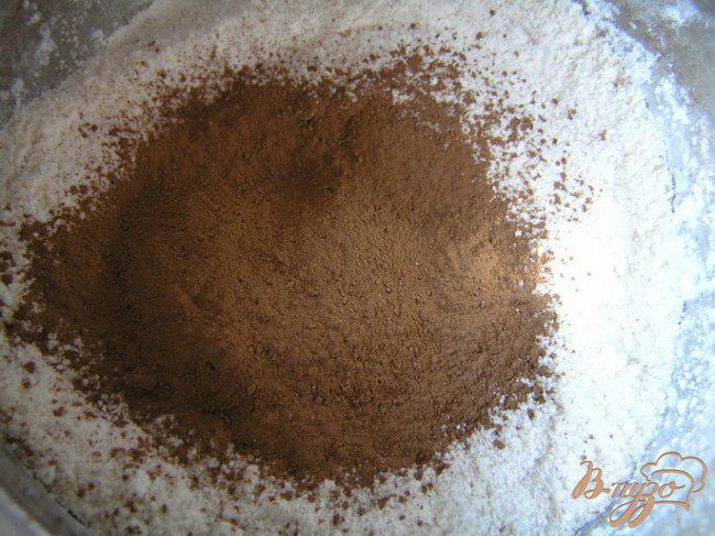 Фото приготовление рецепта: Шоколадный кокосово-томатный торт шаг №1