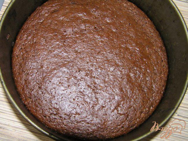 Фото приготовление рецепта: Шоколадный кокосово-томатный торт шаг №3