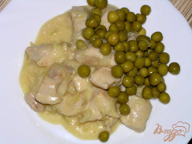 Фото приготовление рецепта: Куриные грудки в пивно-сливочном соусе шаг №7