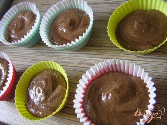 Фото приготовление рецепта: Шоколад в шоколаде с ванильным мороженым шаг №5