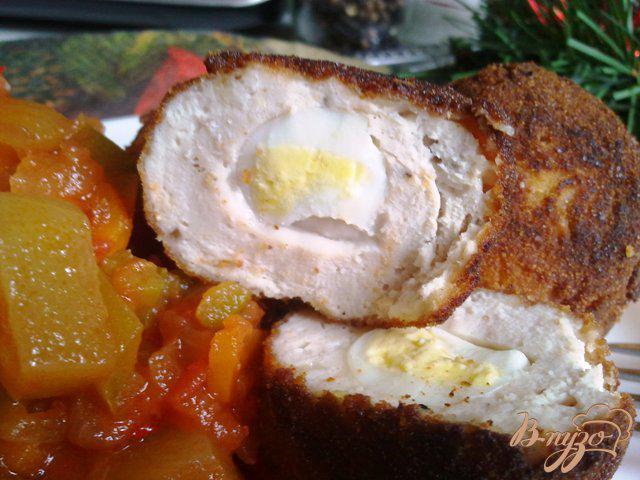 Фото приготовление рецепта: Яйца по-шотландски шаг №14