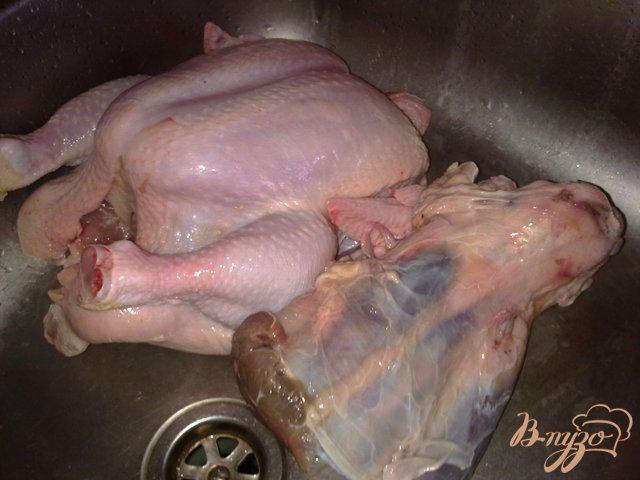 Фото приготовление рецепта: Холодец из курицы  и говядины. шаг №1