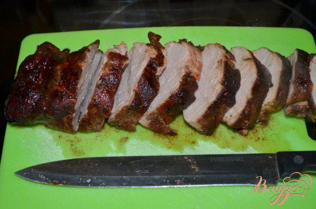 Фото приготовление рецепта: Пикантное свиное филе шаг №3