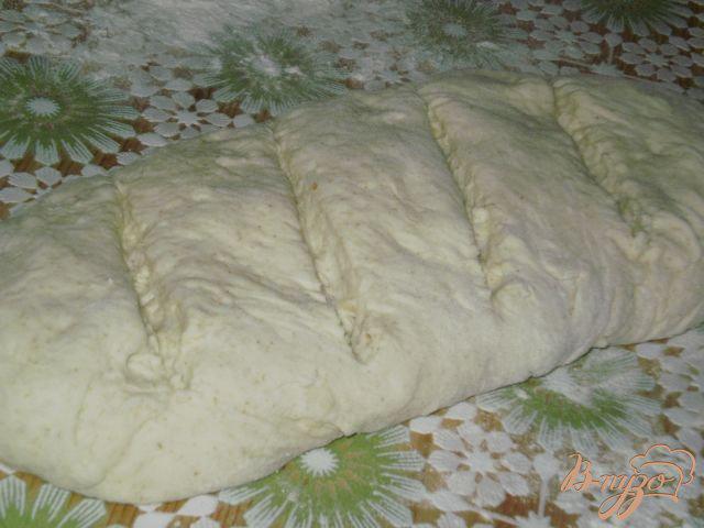 Фото приготовление рецепта: Сырный хлеб шаг №3