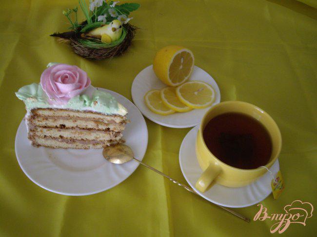 Фото приготовление рецепта: Просто торт, просто к чаю!!! шаг №6
