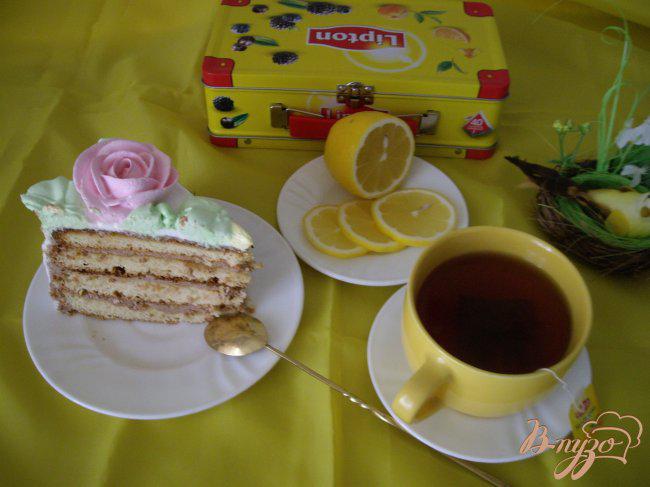 Фото приготовление рецепта: Просто торт, просто к чаю!!! шаг №3