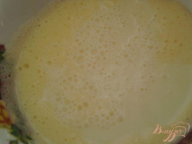 Фото приготовление рецепта: Пышные оладушки на йогурте шаг №2