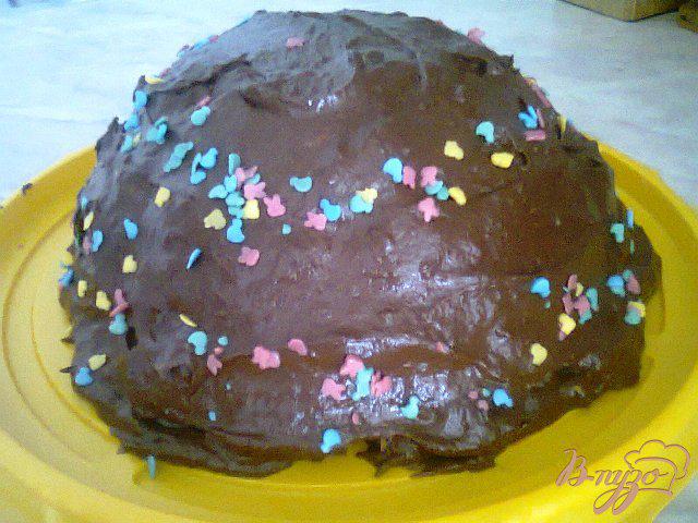 Фото приготовление рецепта: Торт без выпечки. шаг №4