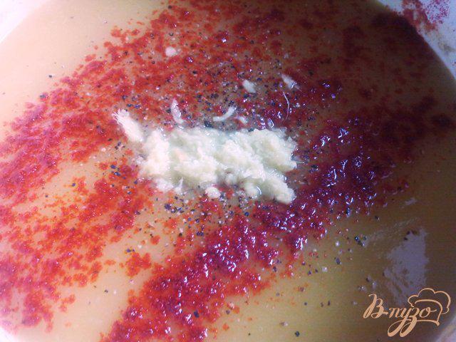 Фото приготовление рецепта: Суп-пюре из тыквы с сельдереем. шаг №9