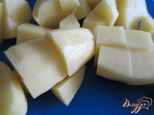 Фото приготовление рецепта: Теплый картофельный салат шаг №1