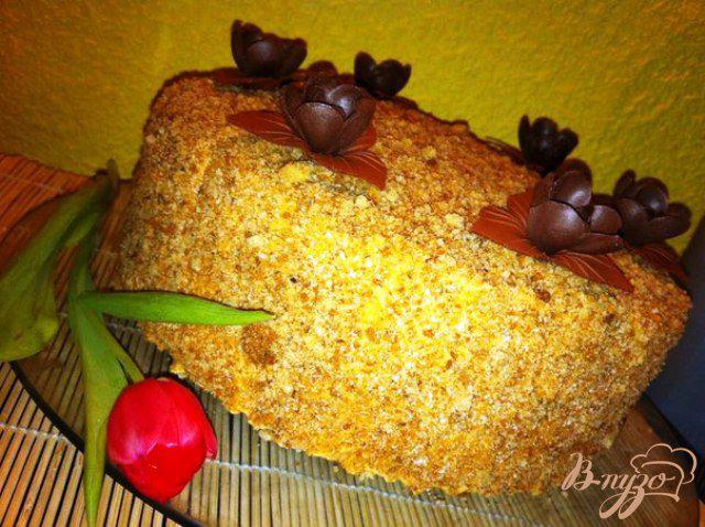 Фото приготовление рецепта: Торт  «Медовик» шаг №14
