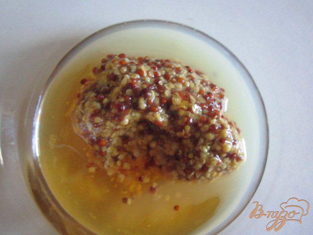 Фото приготовление рецепта: Салат с копченой утиной грудкой шаг №4