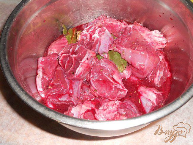 Фото приготовление рецепта: Филе в вишневом соке шаг №3