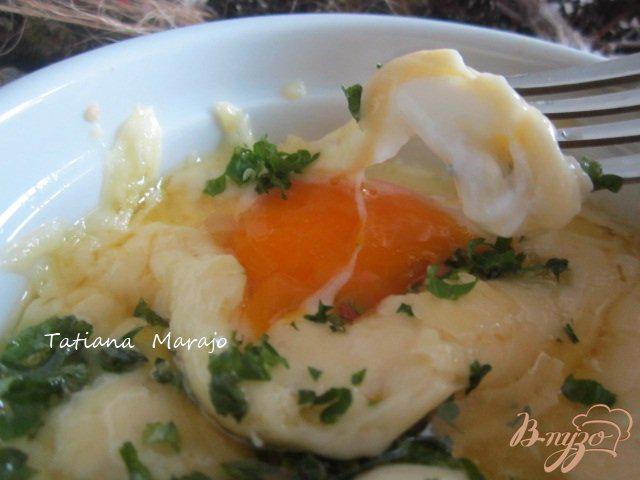 Фото приготовление рецепта: Яйца по-альпийски шаг №4