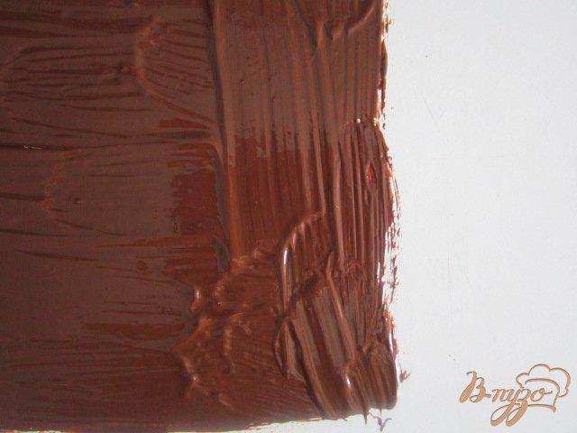 Фото приготовление рецепта: Украшения из шоколада шаг №4