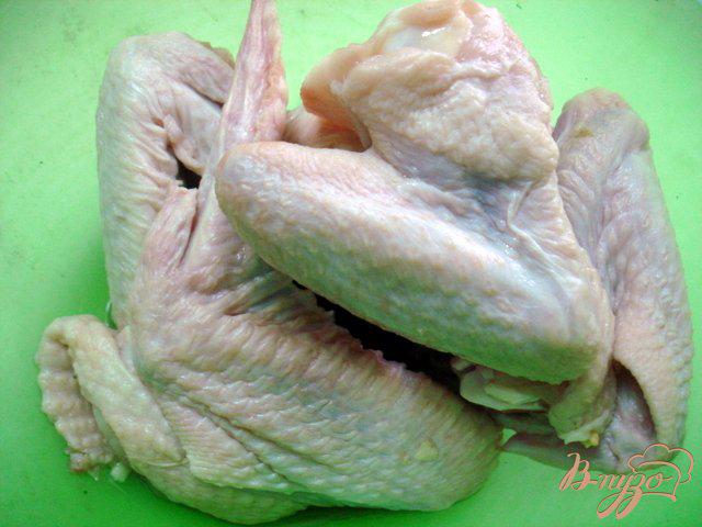 Фото приготовление рецепта: Куриные крылышки в лимонном маринаде. шаг №1