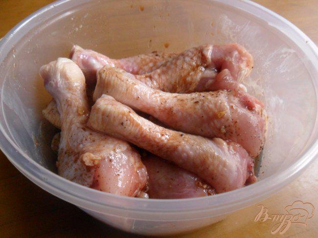 Фото приготовление рецепта: Куриные ножки в соусе терияки (готовим в рукаве) шаг №3