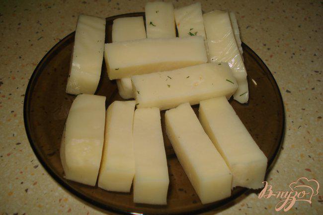 Фото приготовление рецепта: Жареный твердый сыр шаг №1