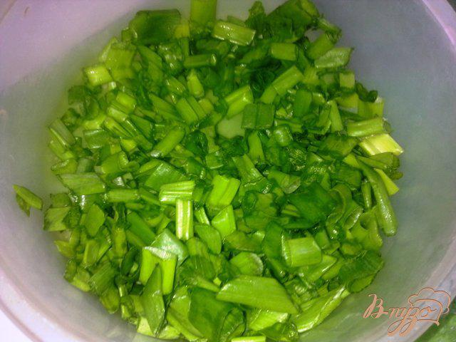 Фото приготовление рецепта: Картофельный салат с шампиньонами шаг №9