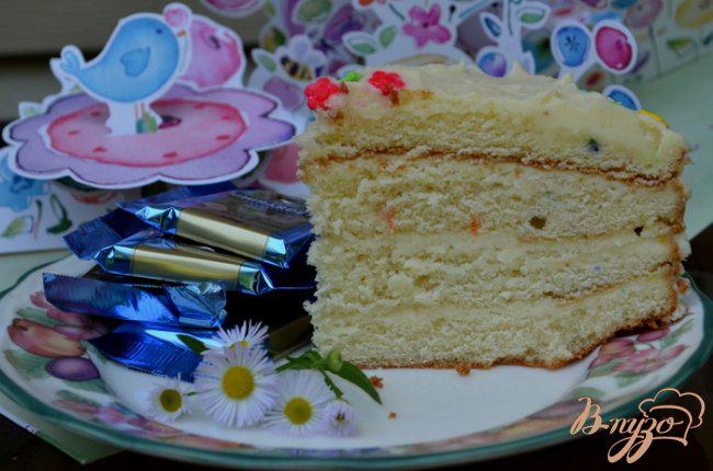 Фото приготовление рецепта: Торт на Мамин День шаг №9