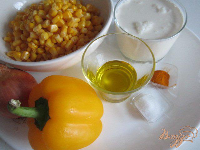 Фото приготовление рецепта: Кукурузный  крем-суп шаг №1