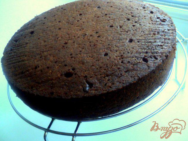 Фото приготовление рецепта: Постный шоколадный торт «Именинный» шаг №6