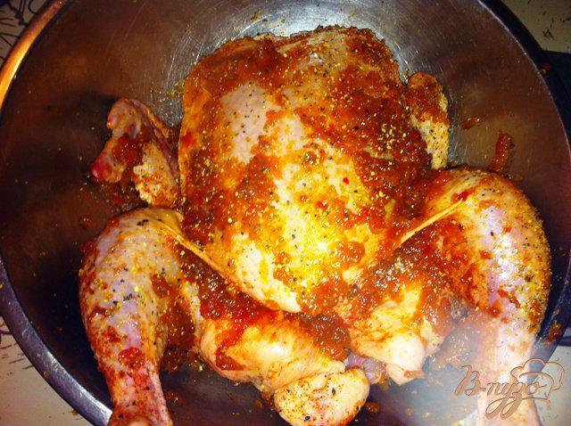 Фото приготовление рецепта: Запеченная курица. шаг №4