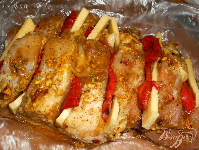 Фото приготовление рецепта: Свинина, запеченная в рукаве с картофелем шаг №2