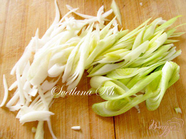 Фото приготовление рецепта: Семга по-китайски с гарниром из овощей шаг №3
