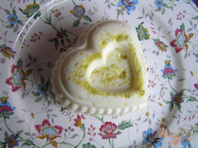 Фото приготовление рецепта: Пирожное «Любящее сердце» шаг №15
