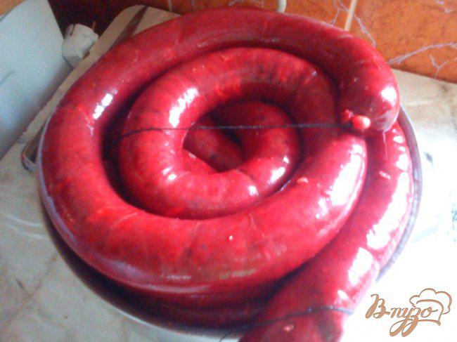 Фото приготовление рецепта: Домашняя кровяная колбаса шаг №3