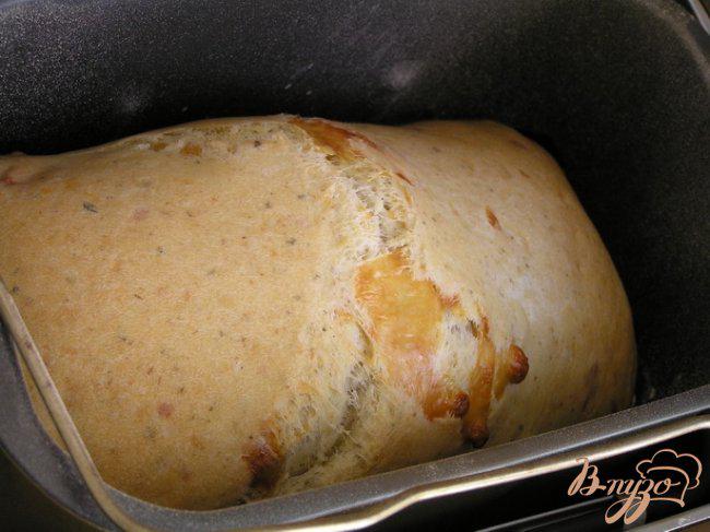 Фото приготовление рецепта: Хлеб с сыром и орегано шаг №5