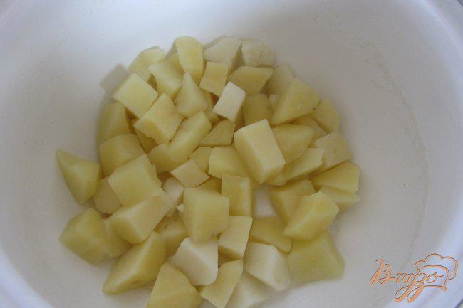 Фото приготовление рецепта: Картофельные оладьи на ржаной муке шаг №5