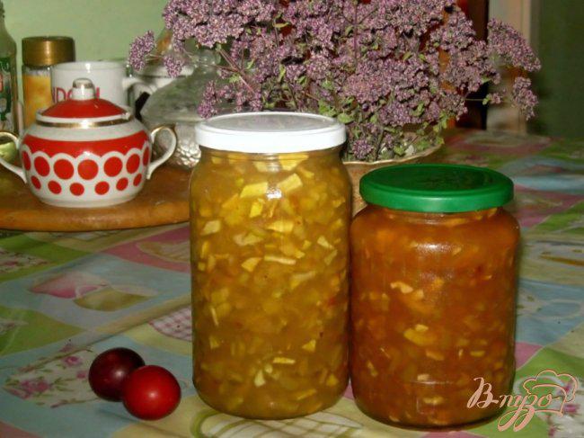 Фото приготовление рецепта: Варенье из яблок и груш в хлебопечке шаг №5