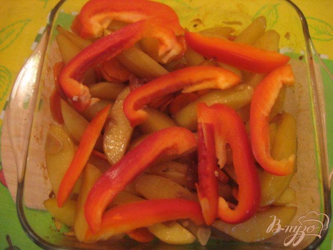 Фото приготовление рецепта: Картофель с брокколи шаг №4