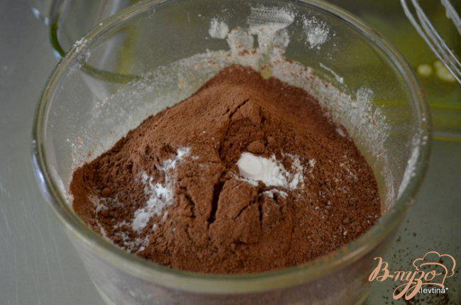 Фото приготовление рецепта: Брауни с пекан и маршмэллоу шаг №2