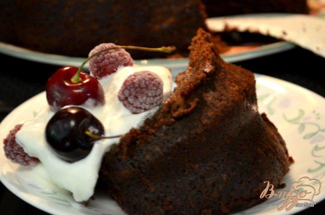 Фото приготовление рецепта: Шоколадный кекс с цуккини шаг №6