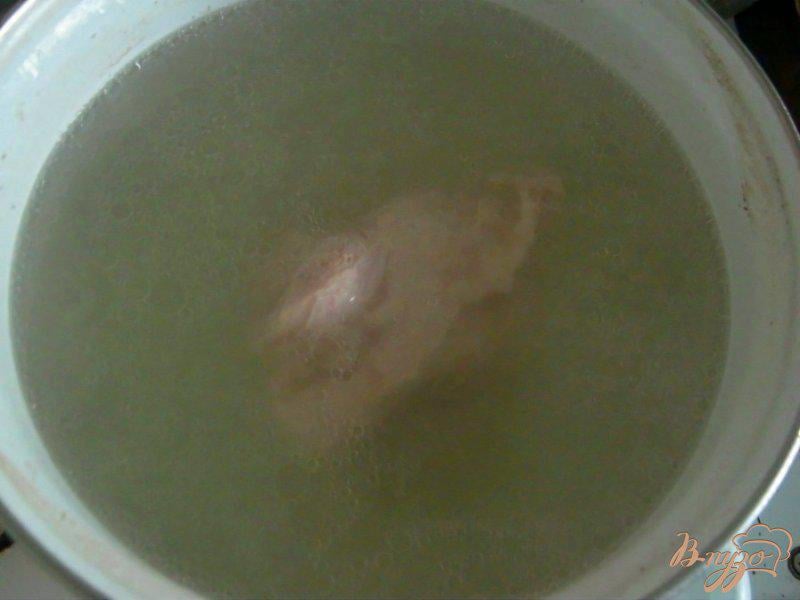 Фото приготовление рецепта: Мясной суп с гречневой крупой шаг №1