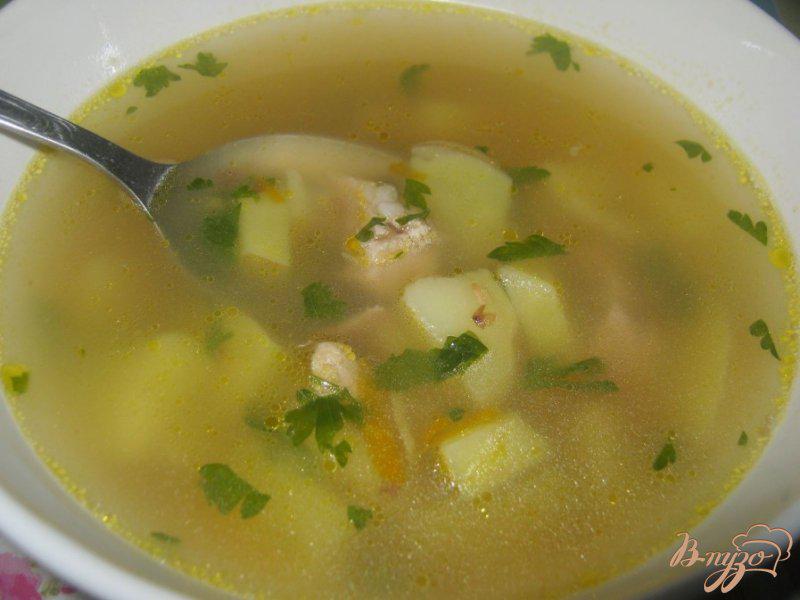 Фото приготовление рецепта: Мясной суп с гречневой крупой шаг №6