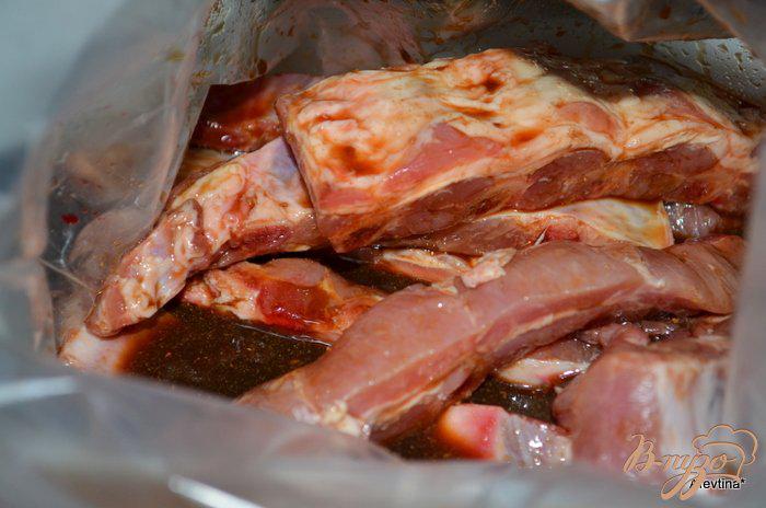 Фото приготовление рецепта: Свиные ребрышки в маринаде шаг №1