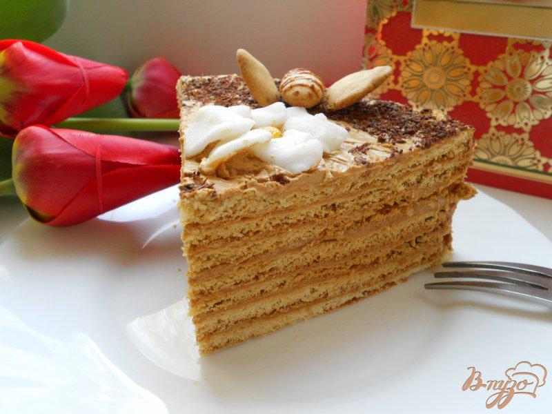 Фото приготовление рецепта: Торт «Медовик» шаг №7