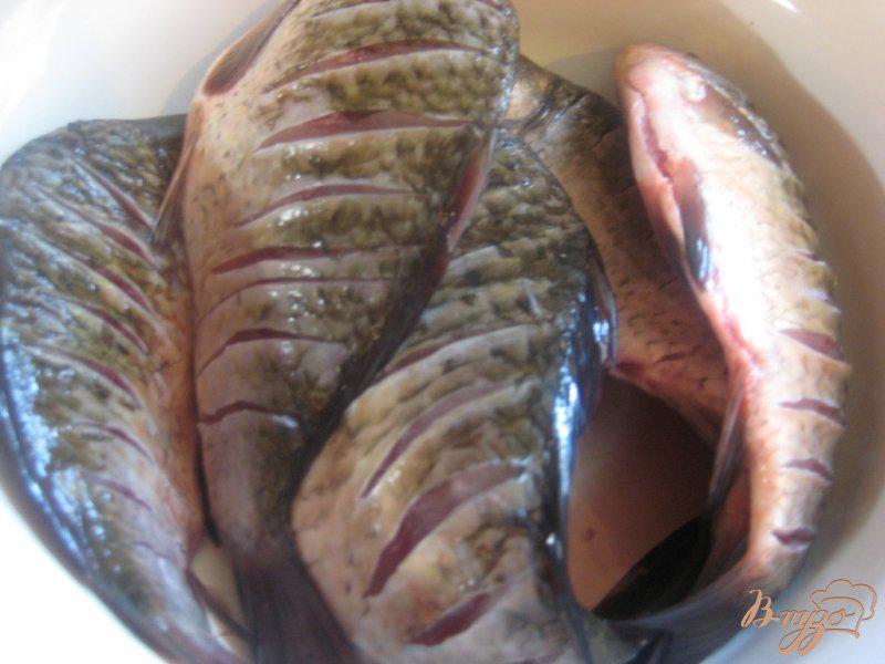 Фото приготовление рецепта: Рыба в помидорах шаг №1