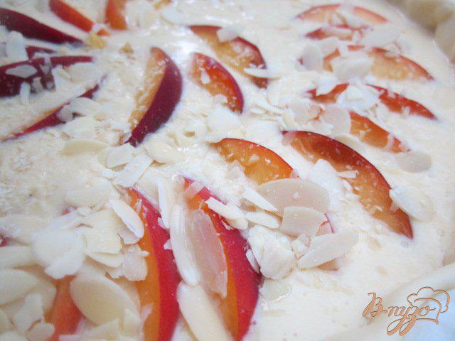 Фото приготовление рецепта: Тарт с персиками шаг №6