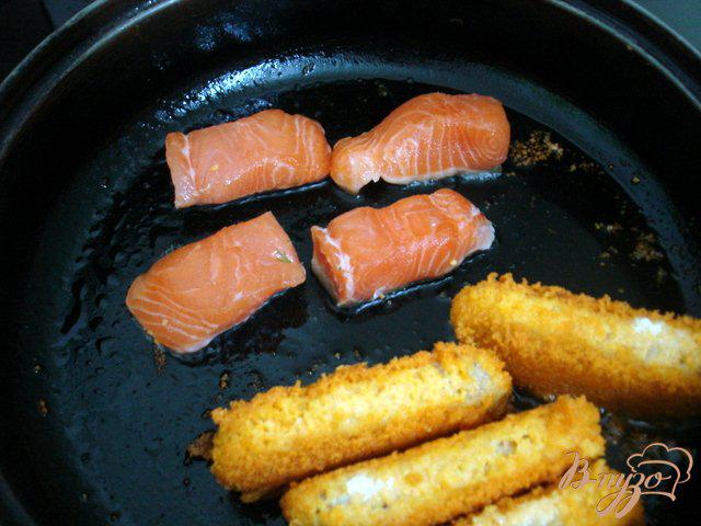 Фото приготовление рецепта: Рыбная фуршетная закуска шаг №5