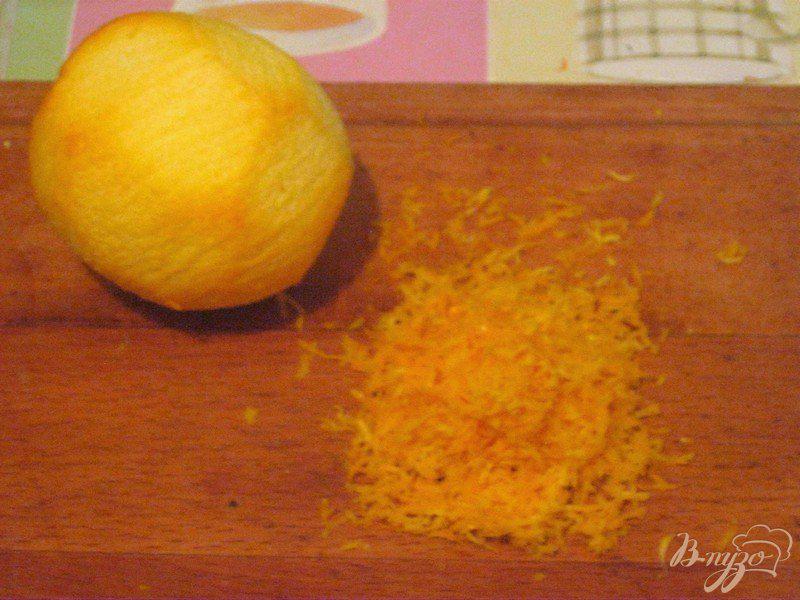 Фото приготовление рецепта: Шоколадно-апельсиновый кекс шаг №2