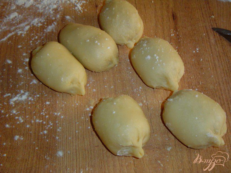 Фото приготовление рецепта: Кныши с начинкой из картофеля шаг №6