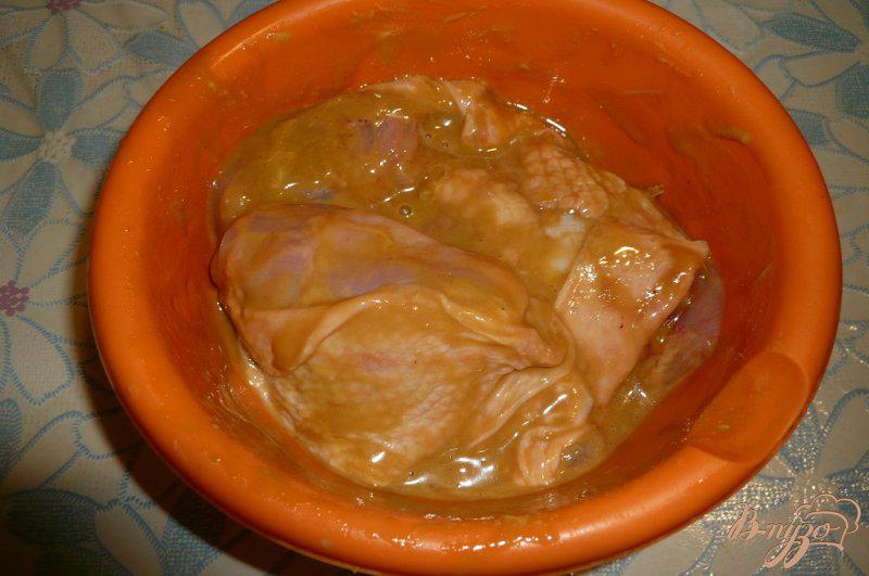 Фото приготовление рецепта: Куриные бедрышки в горчично-медовом соусе шаг №1